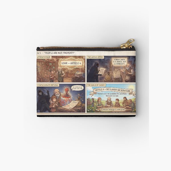 Item preview, Article 4: People are not commodities, they are free. designed and sold by Mianku | Für das Leben.