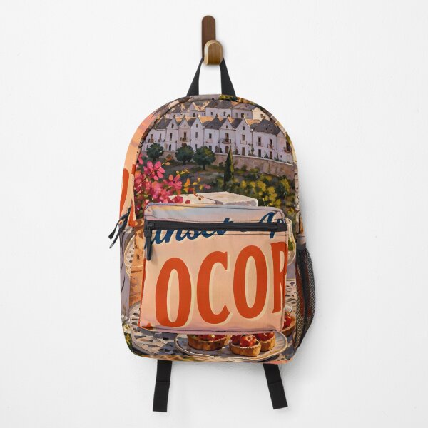 Item preview, Locorotondo Italy Sunset Aperitivo – Vintage Travel Poster designed and sold by LSVart.