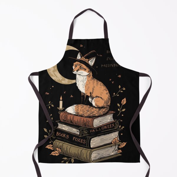 Item preview, Bookish Halloween Fox designed and sold by ChicTrendz.