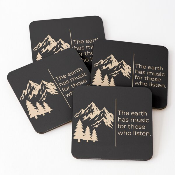 Item preview, The Earth Has Music for Those Who Listen – Nature Mountain designed and sold by w66aboo.