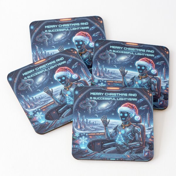 Item preview, Merry Christmas Sci-fi Art designed and sold by Simplybe1.