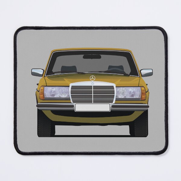 Item preview, Vintage Yellow-Gold MBW123 Classic German Car designed and sold by knappidesign.