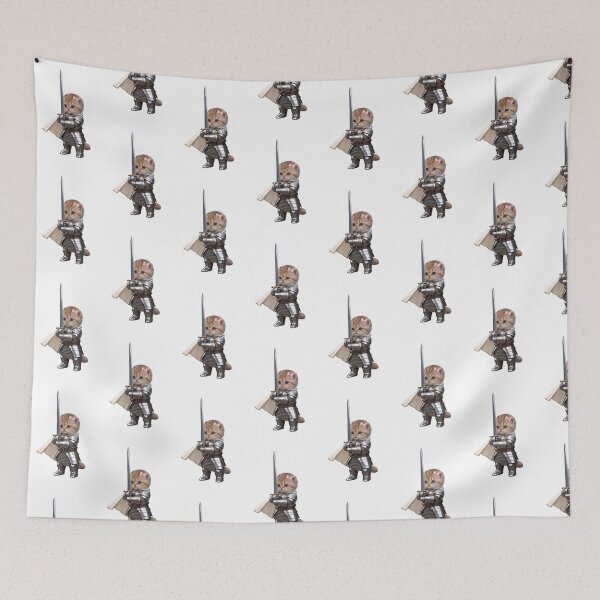 Item preview, Knight kitty meme designed and sold by NamG7.