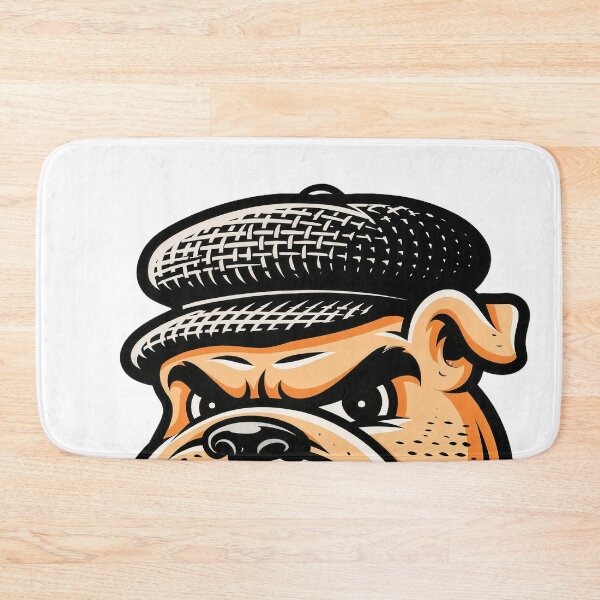 Item preview, Bulldog Flat Cap Portrait designed and sold by ForeverPrintsOK.