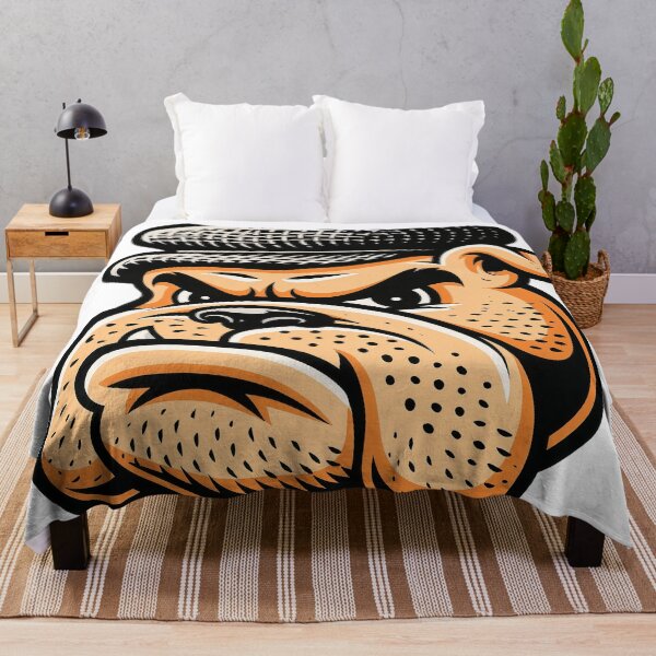 Item preview, Bulldog Flat Cap Portrait designed and sold by ForeverPrintsOK.