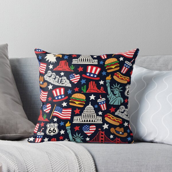 Item preview, American Pride – Patriotic USA Americana Seamless Pattern designed and sold by therockstuff.