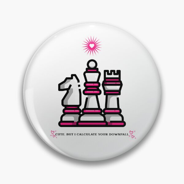 Artikelvorschau, Niedlich. Aber ich berechne deinen Untergang. Schach-T-Shirt für Frauen. entworfen und verkauft von OhThatTee.