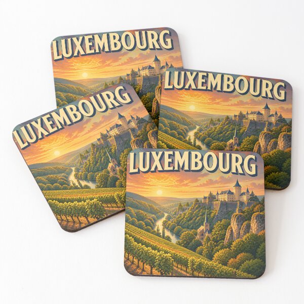 Artikelvorschau, Luxemburg – Vintage-Reiseposter mit Landschaftsmotiv entworfen und verkauft von LSVart.