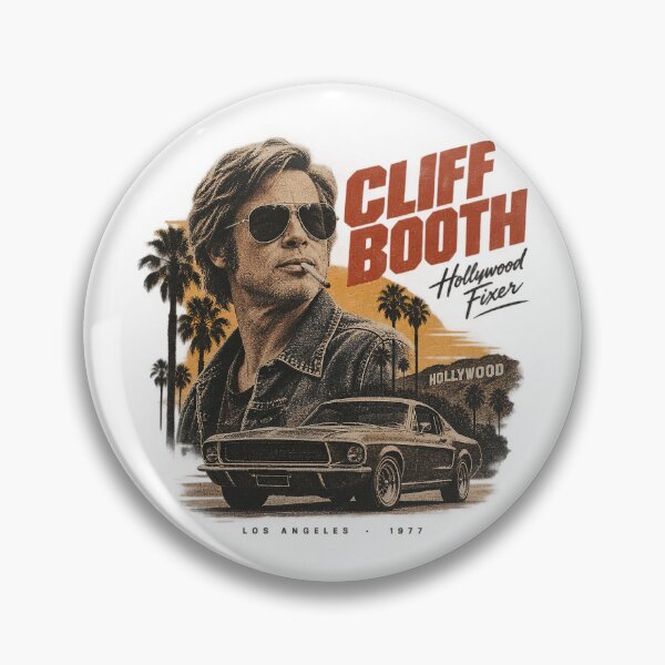 Item preview, Cliff Booth Brad Pitt Once Upon Hollywood Vintage designed and sold by Fashvora.