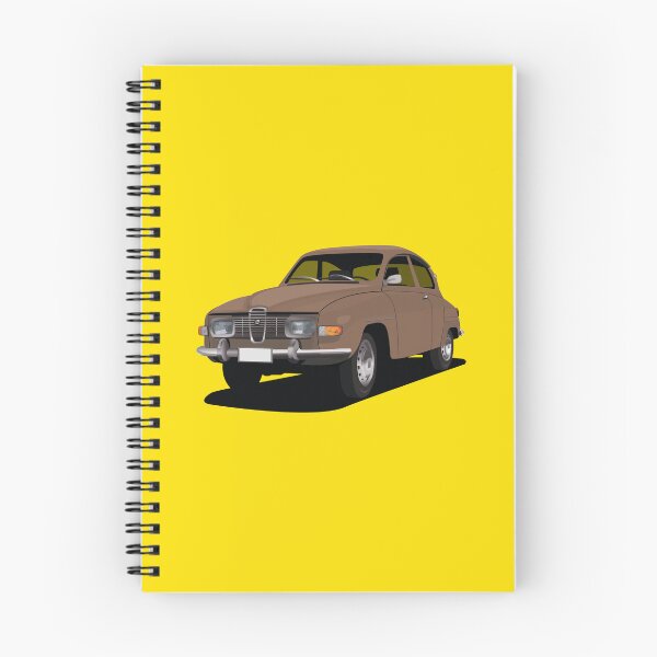 Item preview, Retro Saab 96 in Brown designed and sold by knappidesign.