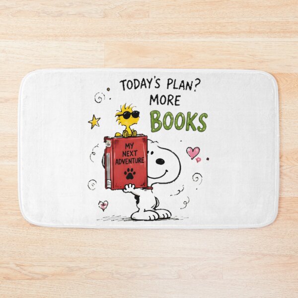 Item preview, Peanuts Snoopy Today's Plan? More Books designed and sold by Sapphirajorie.