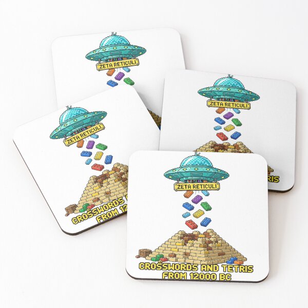 Item preview, Zeta Reticuli Pyramid Tetris Builders designed and sold by falenadreams.