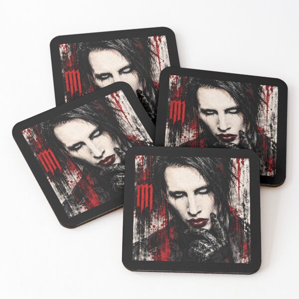 Aperçu de l'œuvre Marilyn Manson - Dripping Red créée et vendue par DarlingOddities.