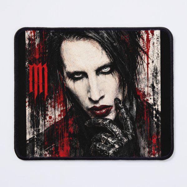 Item preview, Marilyn Manson - Dripping Red designed and sold by DarlingOddities.