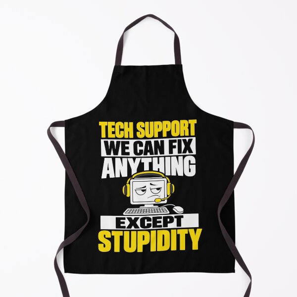 Item preview, Tech support humor - Can't fix stupidity designed and sold by HandicraftArt.