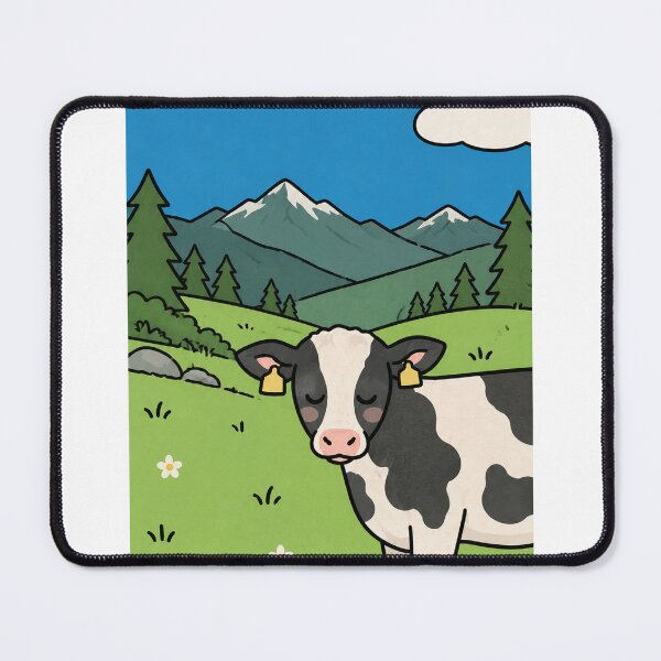 Artikelvorschau, Born Wild, Cow, Mountains, Landscape entworfen und verkauft von russianaesthetics.