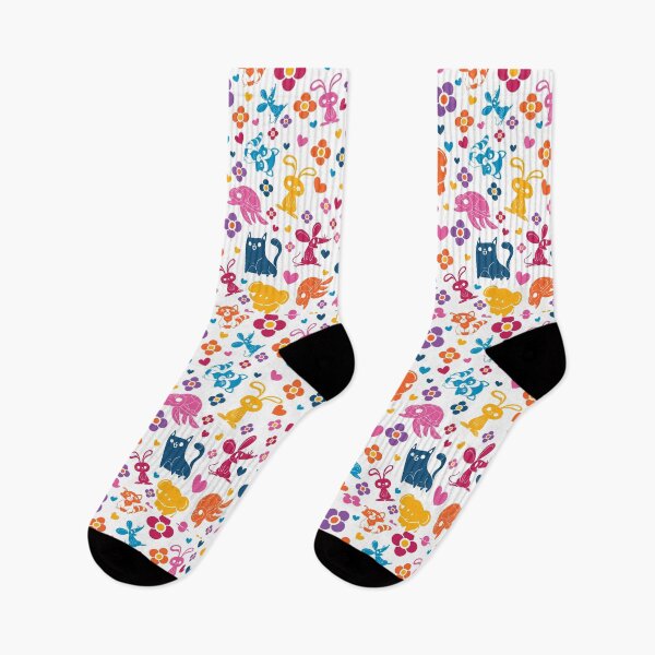 Item preview, Cute Colorful Cartoon Animal Pattern Design designed and sold by Linizarti-casely Store.