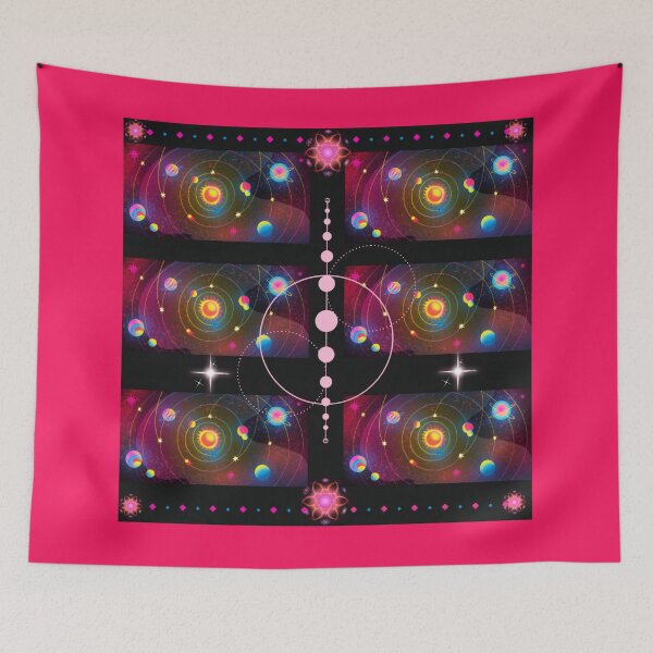 Item preview, Cosmic space and beautiful sacred geometry designed and sold by Azurart2.