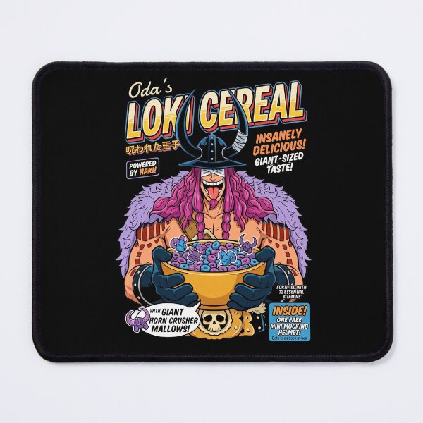 Item preview, Loki Cereal – Oda's Cursed Prince | Giant Horn Crusher Marshmallows designed and sold by maurirocha.