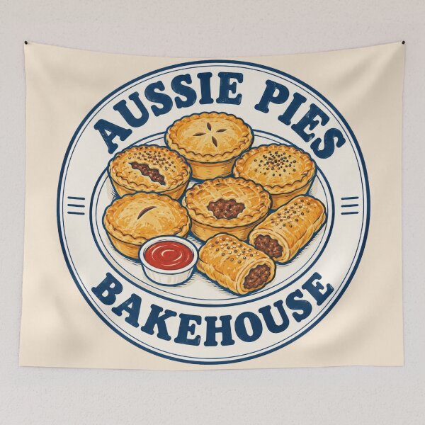 Item preview, Aussie Pies Bakehouse Meat Sausage Roll designed and sold by Yellowriversss.