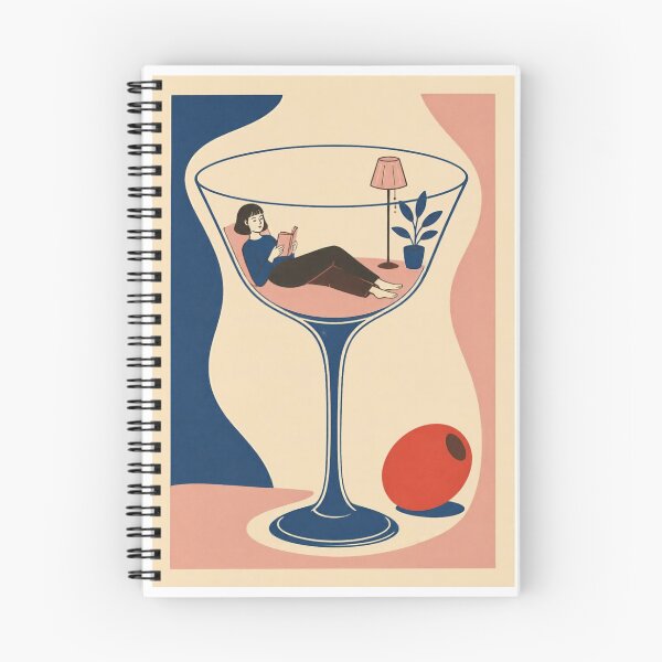 Item preview, Martini Glass Apartment Retro Art designed and sold by ayylucyy.