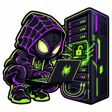 Artwork thumbnail, Spider Hacking by Rikkimaru07