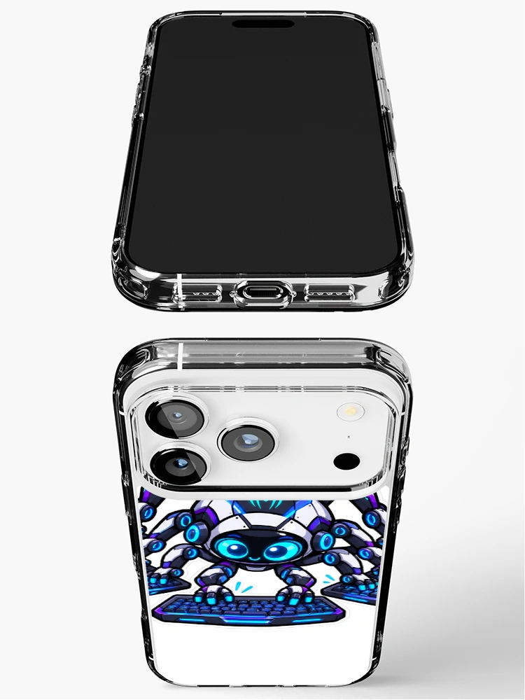 Thumbnail 3 of 5, iPhone Case, Spider AI designed and sold by Rikkimaru07.
