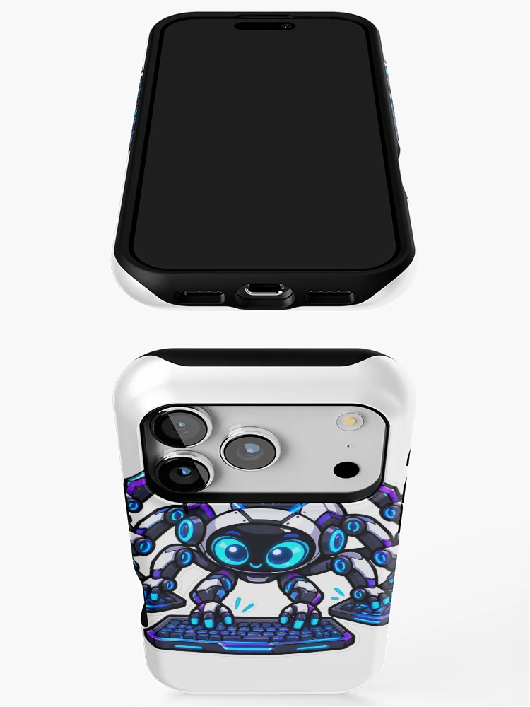 Thumbnail 3 of 4, iPhone Case, Spider AI designed and sold by Rikkimaru07.