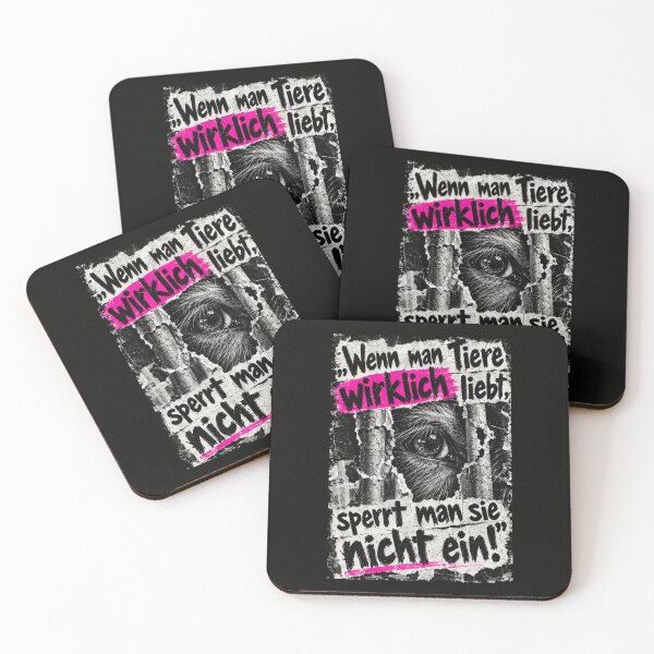 Item preview, For me, loving animals means freedom. designed and sold by wunderfamily.