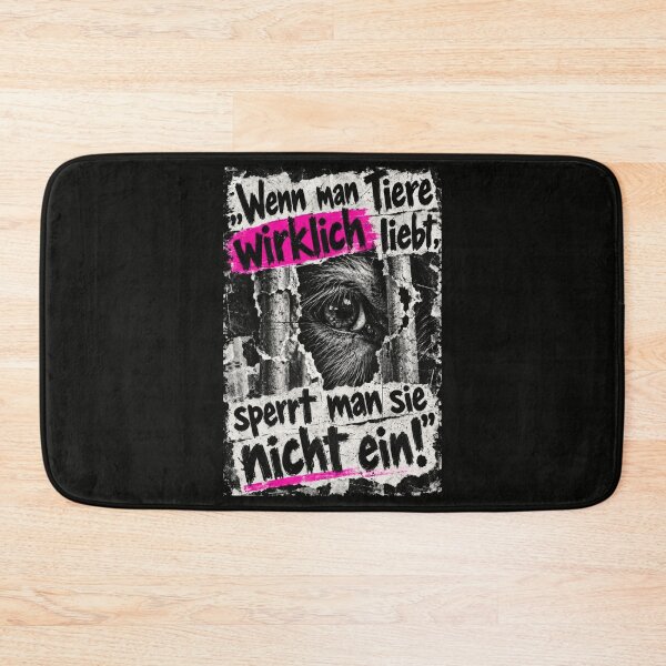 Item preview, For me, loving animals means freedom. designed and sold by wunderfamily.