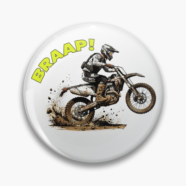 Item preview, Funny Dirt Bike Brap Motocross Shirt designed and sold by PepolArt.