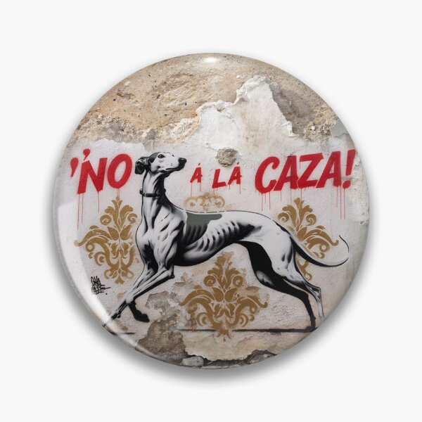 Item preview, GALOGO - Street Variations - No a la caza_04 designed and sold by GALOGO – Art for Sighthounds & Animal Welfare.
