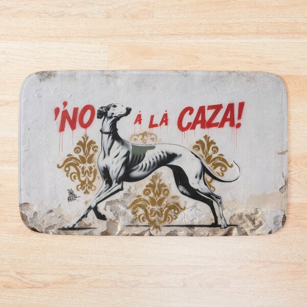 Item preview, GALOGO - Street Variations - No a la caza_04 designed and sold by GALOGO – Art for Sighthounds & Animal Welfare.