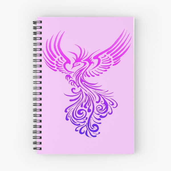 Item preview, Phenex Design Pink-Lilac Color-Blend Tattoo-Style designed and sold by taiche.