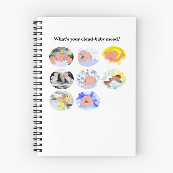 Artikelvorschau, What's your cloud-baby mood? entworfen und verkauft von Birbfactory.