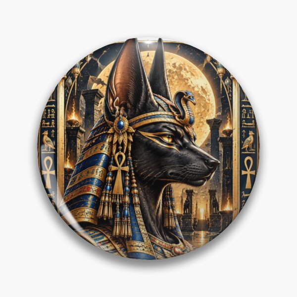 Item preview, Anubis | Egyptian God of Death and Afterlife | Egyptian Art Collection designed and sold by Zaru Art Studio.