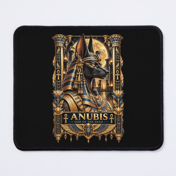 Item preview, Anubis | Egyptian God of Death and Afterlife | Egyptian Art Collection designed and sold by Zaru Art Studio.