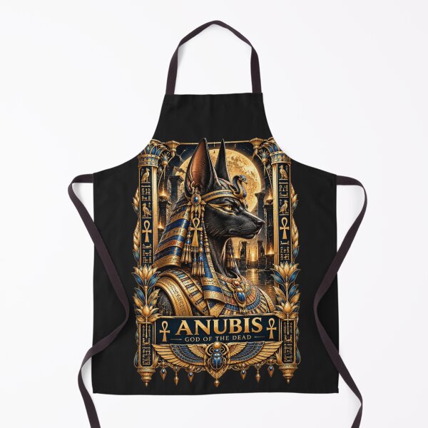 Item preview, Anubis | Egyptian God of Death and Afterlife | Egyptian Art Collection designed and sold by Zaru Art Studio.
