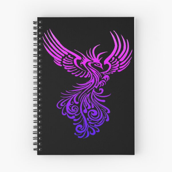 Item preview, Phenex Design Pink-Lilac Color-Blend Tattoo-Style designed and sold by taiche.