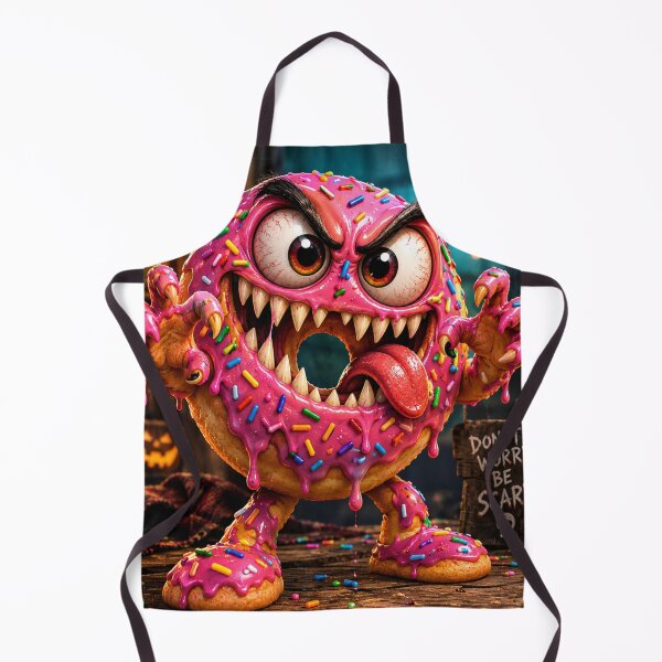 Item preview, Scary donut monster designed and sold by urbanshop7.