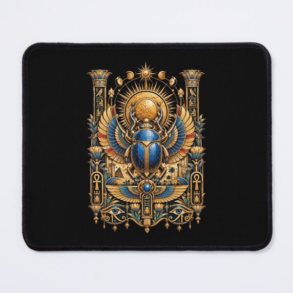 Item preview, Scarab | Ancient Egyptian Scarab Symbol Art | Egyptian Art Collection designed and sold by Zaru Art Studio.