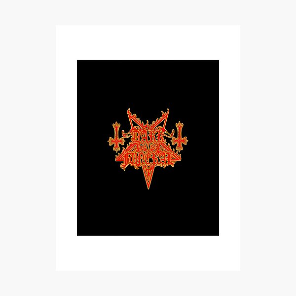 Item preview, Dark Funeral Inspired Metal Music Design - Perfect Gift for Metal Fans and Music Lovers designed and sold by Haleem Salama.