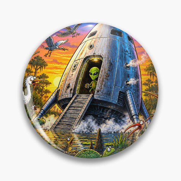 Item preview, The Day the Bayou Met Outer Space designed and sold by Bayou Wonder.