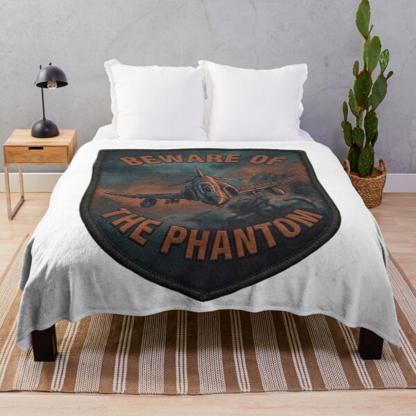 Item preview, Beware Of The Phantom F-4 Fighter Jet Tactical Art designed and sold by ArtDreams92.