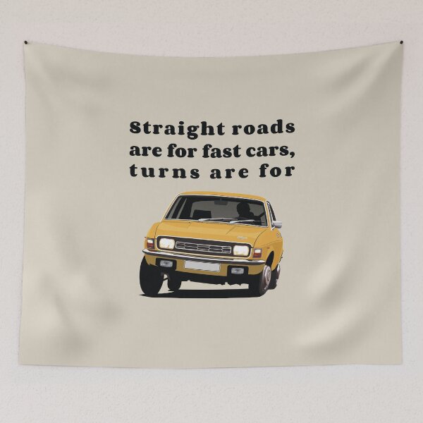 Item preview, Straight Roads Are for Fast Cars, Turns are for Austin Allegro designed and sold by knappidesign.
