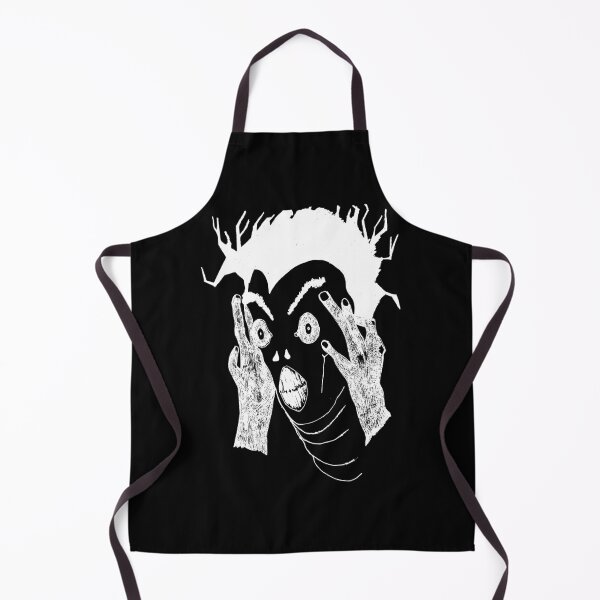 Item preview, Existential Panic - Screaming Face Ink Sketch - Dark Version designed and sold by BarnBurns.