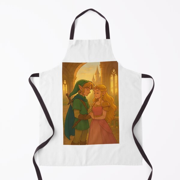 Item preview, Tribute Artwork Celebrating Princess Zelda and Link from Classic Adventure Series designed and sold by dabirek.
