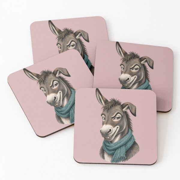Item preview, Funny donkey with a crooked grin - Rebel donkey designed and sold by design-rebell.
