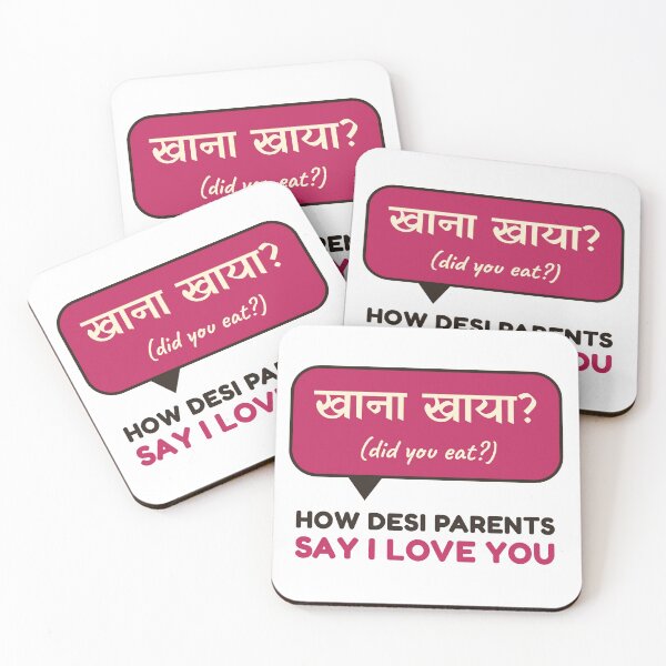 Artikelvorschau, Khana Khaya? Hast du gegessen? Wie indische Eltern „Ich liebe dich“ sagen entworfen und verkauft von Diya & Dot.