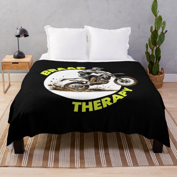 Item preview, Camiseta divertida de motocross con diseño de bicicleta de tierra y terapia de brap designed and sold by PepolArt.